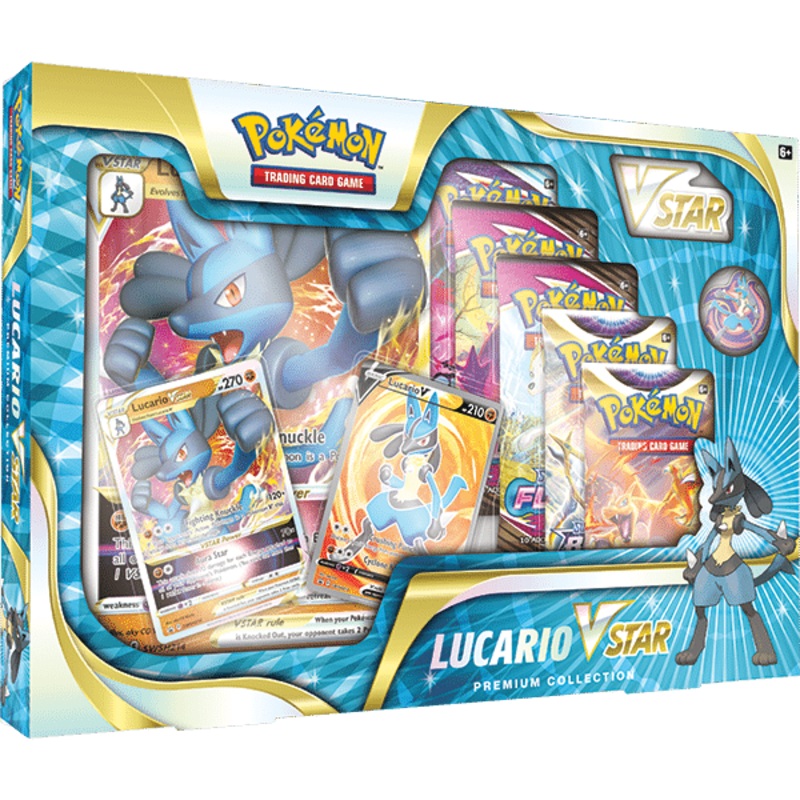 Pokemon TCG Lucario Vstar Premium Collection