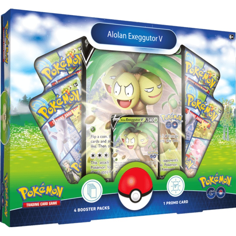 Pokemon TCG Pokemon Go (PoGo) Collection Alolan Exeggutor V