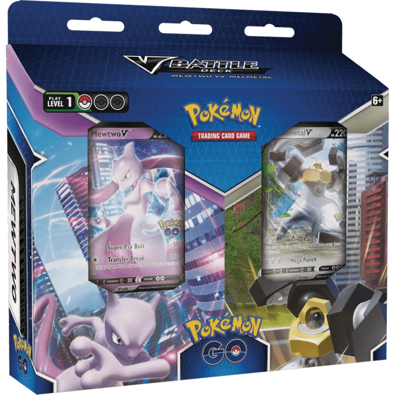 Pokemon TCG Pokemon Go (PoGo) V Battle Deck Mewtwo vs Melmetal
