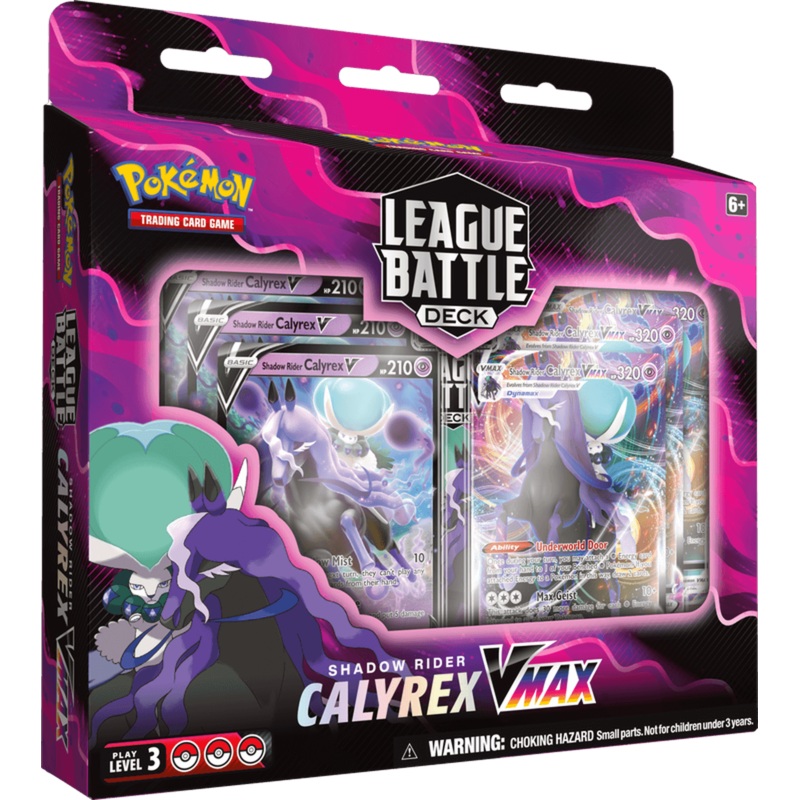 Pokemon TCG Shadow Rider Calyrex Vmax League Battle Deck