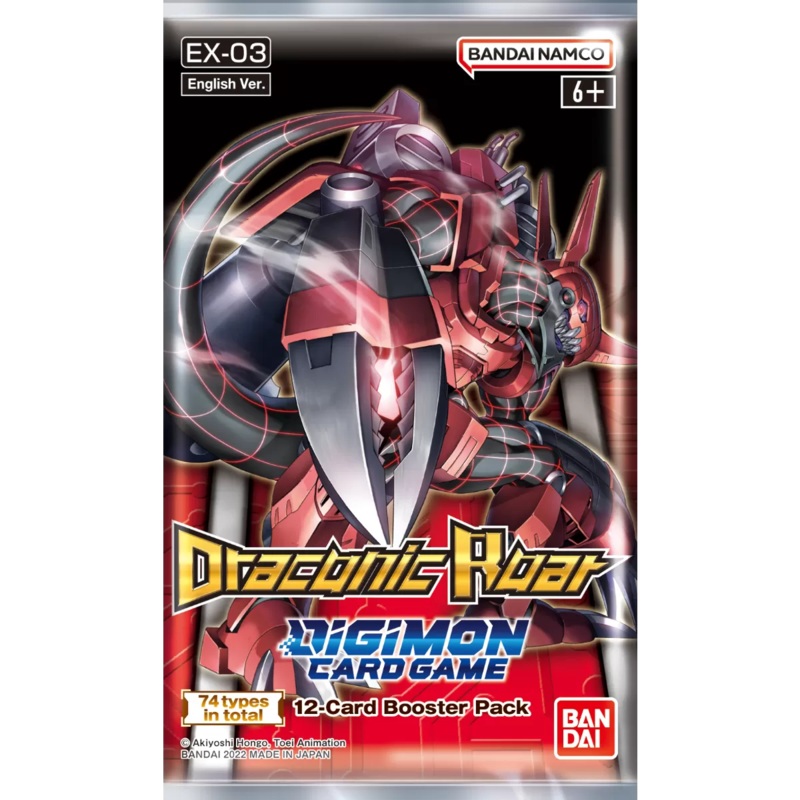 Digimon Card Game Draconic Roar Booster Pack EX03