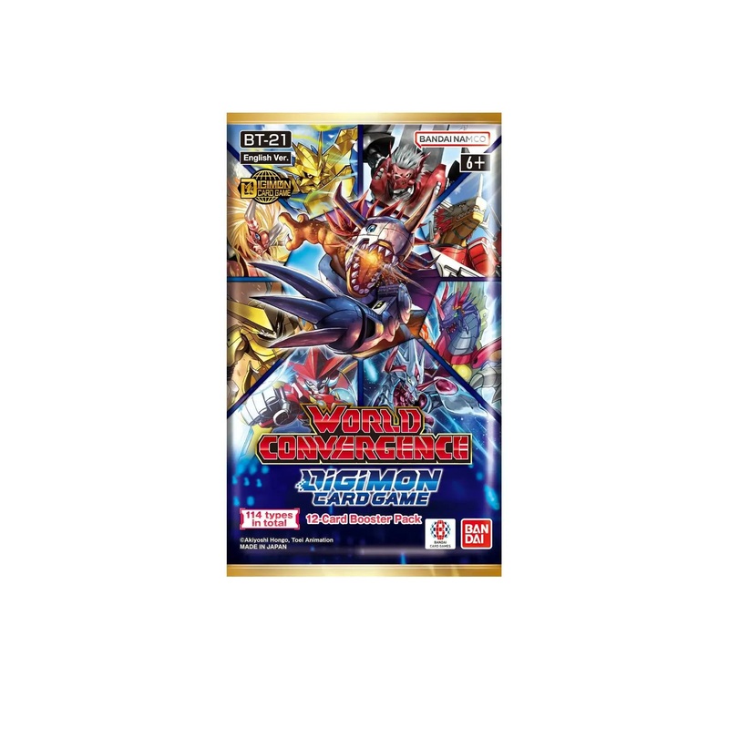Digimon Card Game: World Convergence - Booster Pack BT21