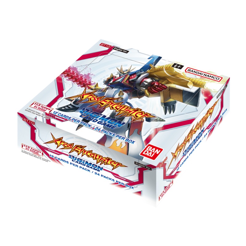 Digimon Card Game Xros Encounter BT10 Booster Box (24 packs)