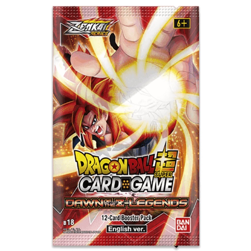 Dragon Ball Super Card Game Dawn of the Z-Legends (B18) Booster Pack (12 cards)