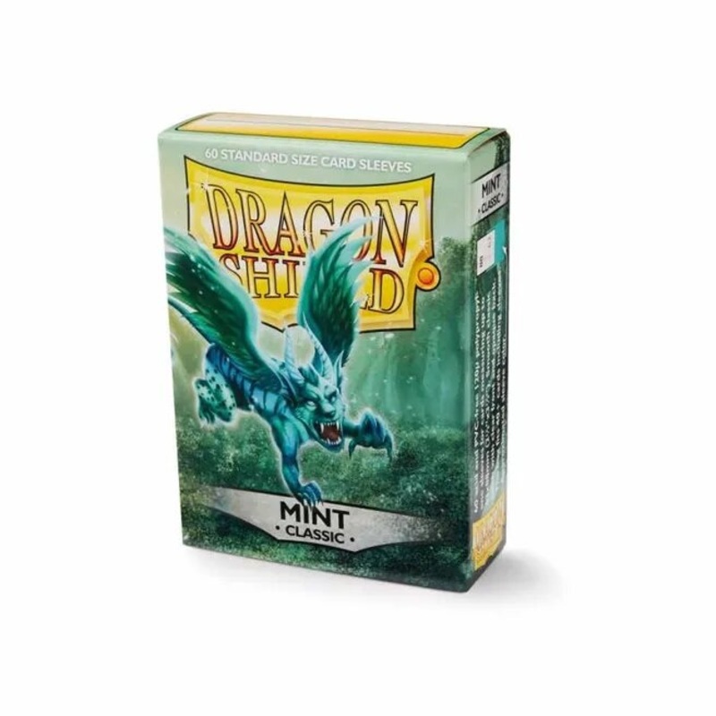 Dragon Shield: Standard Size Classic Sleeves - Mint (60pcs)