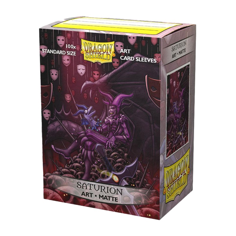 Dragon Shield: Standard Size Matte Art Sleeves - Saturion