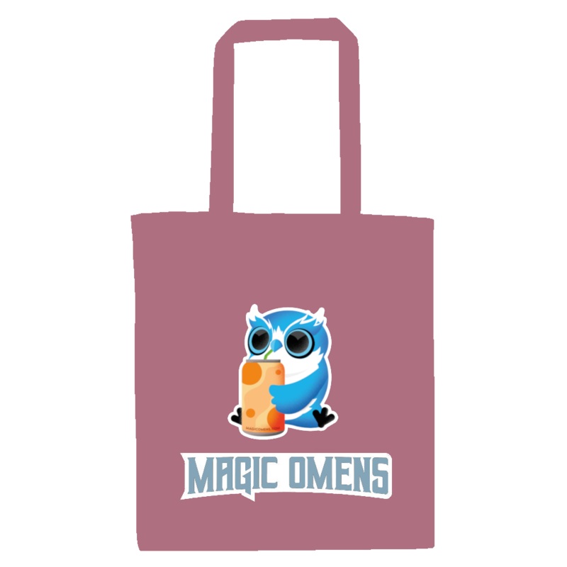 Magic Omens: "I Love Juice" Owl - Tote Bag