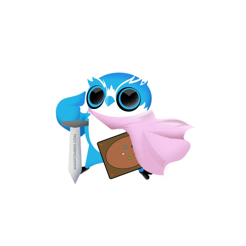 Magic Omens Merch: Tote Bag - Planeswalker Owl