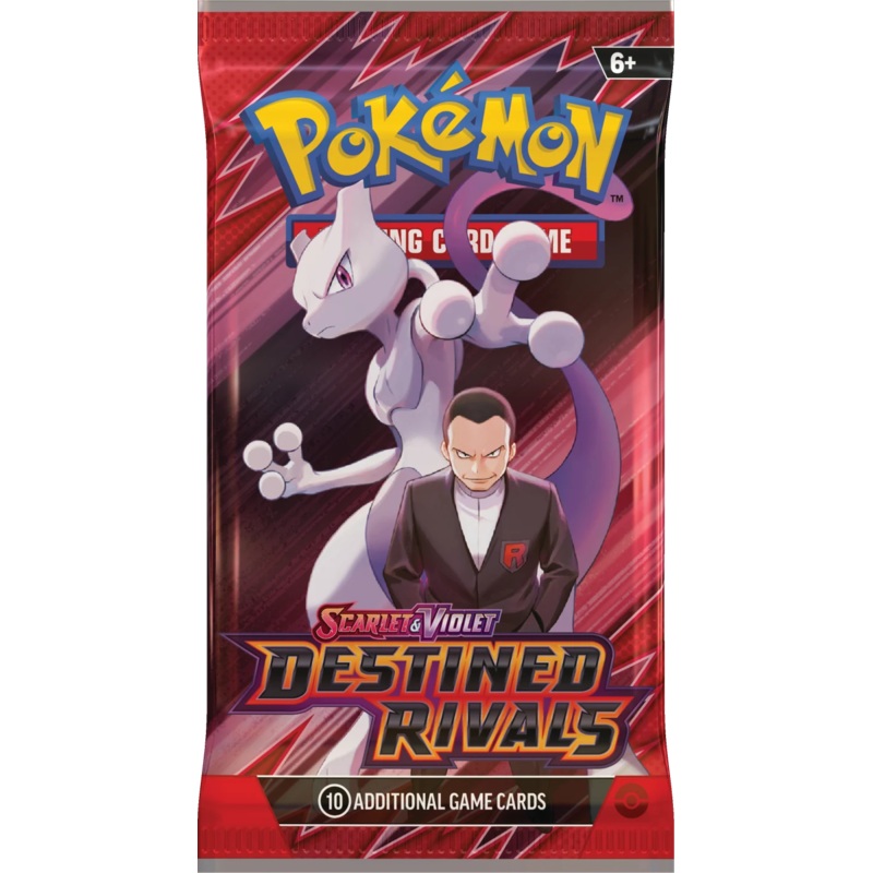 Pokemon TCG: Destined Rivals - Booster Pack (10 cards)