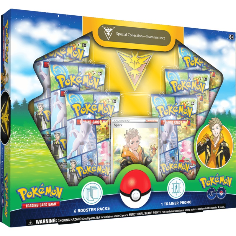 Pokemon TCG Pokemon Go (PoGo) Special Collection Team Instinct
