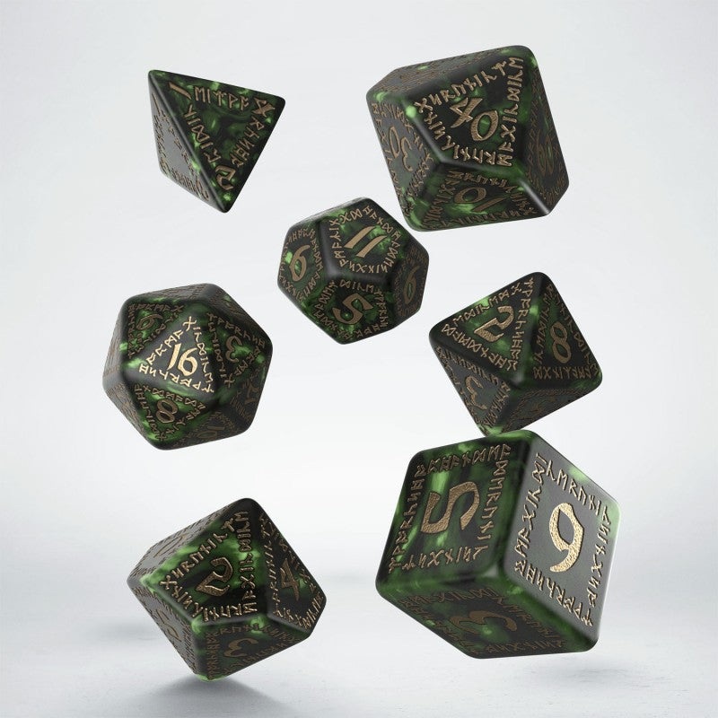 Q Workshop: Runic Dice Set (7 pcs)