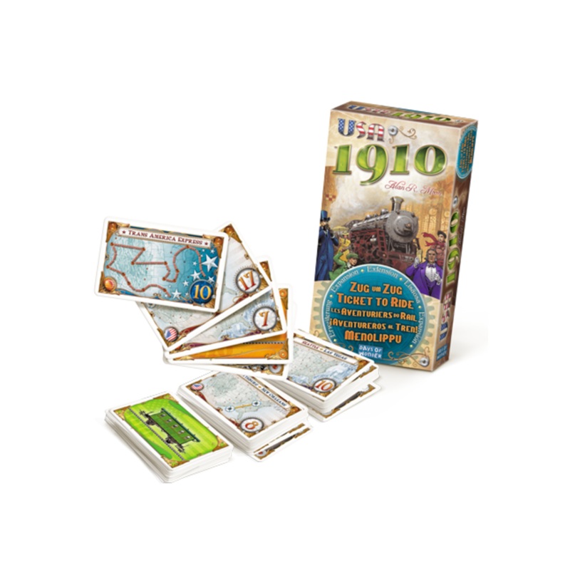 Ticket to Ride 1910 Expansion