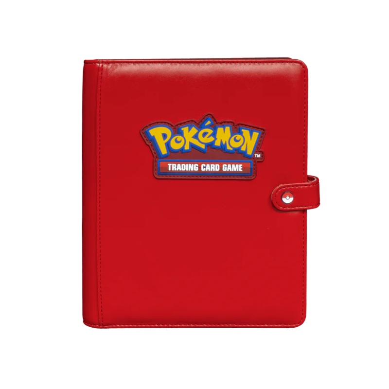 Ultra PRO x Pokemon TCG: Premium Red 4 Pocket Snap Binder