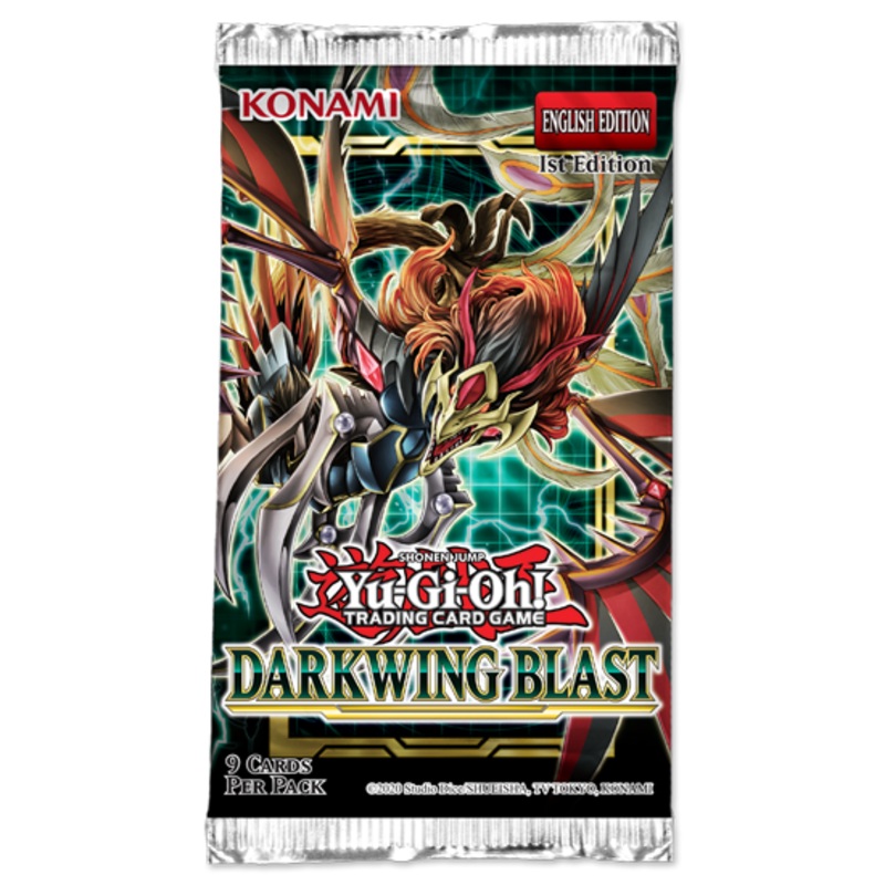 Yu-Gi-Oh! Darkwing Blast Booster Pack (9 Cards)
