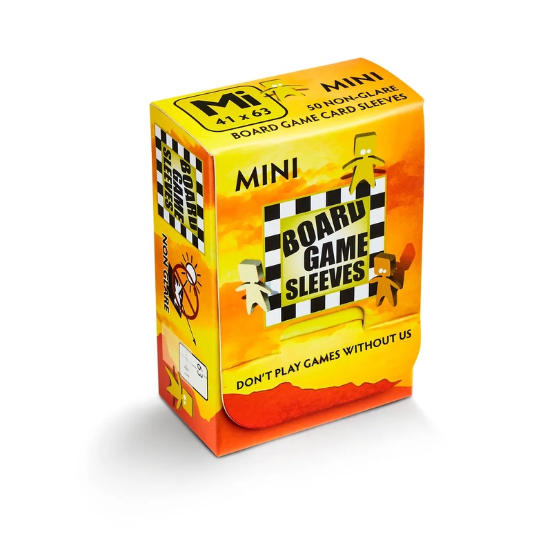 Board Game Sleeves: Non-Glare Mini Size