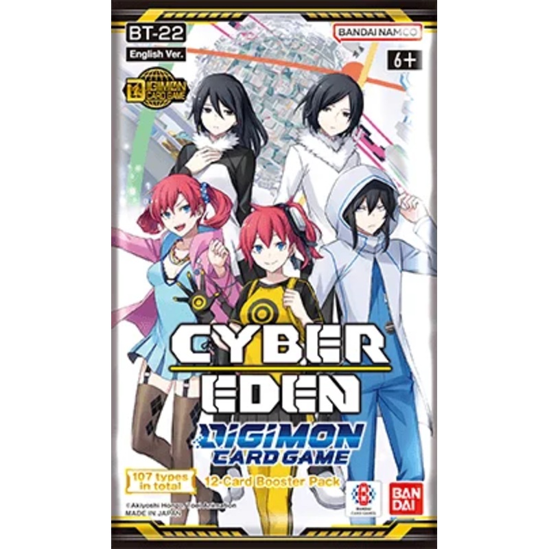 Digimon Card Game: Cyber Eden - Booster Pack BT22