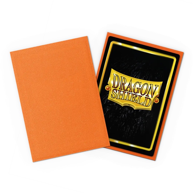 Dragon Shield: Japanese Size Matte Sleeves - Amber (60pcs)