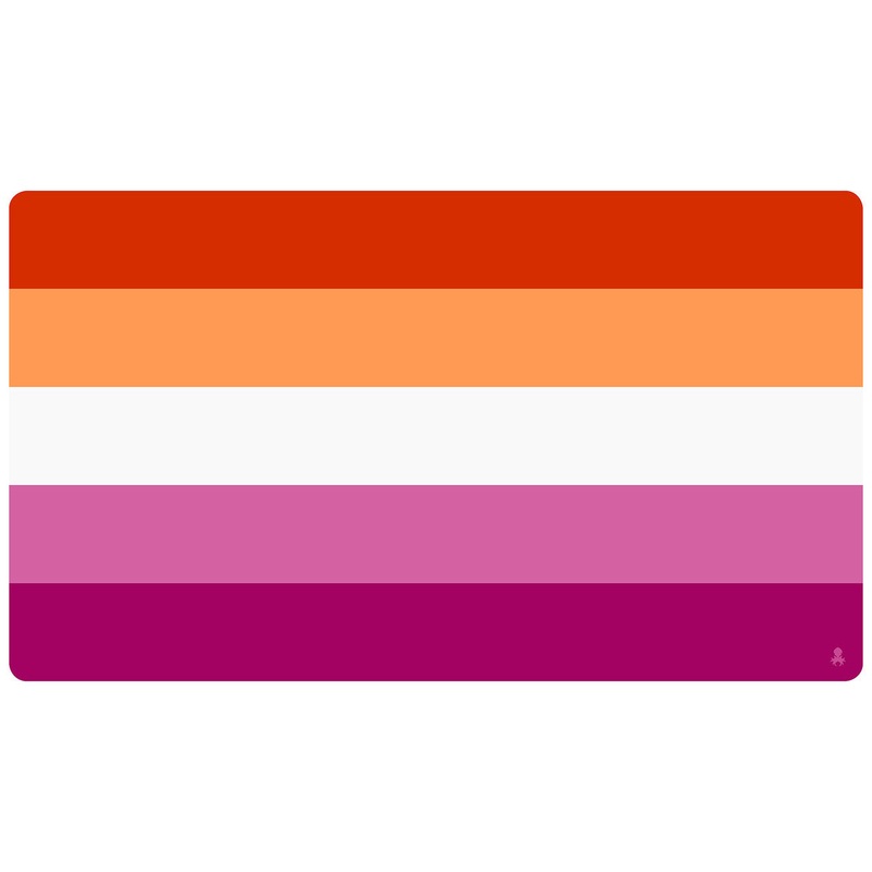 Lesbian Pride Flag  Game Mat