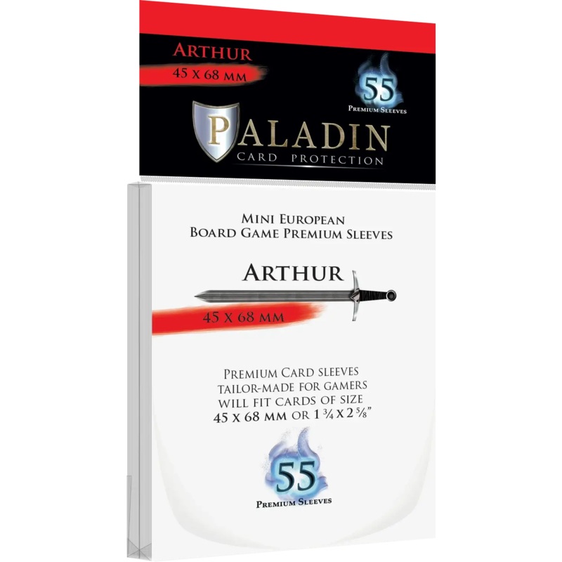 Paladin Card Protection: Premium Sleeves (55pcs)