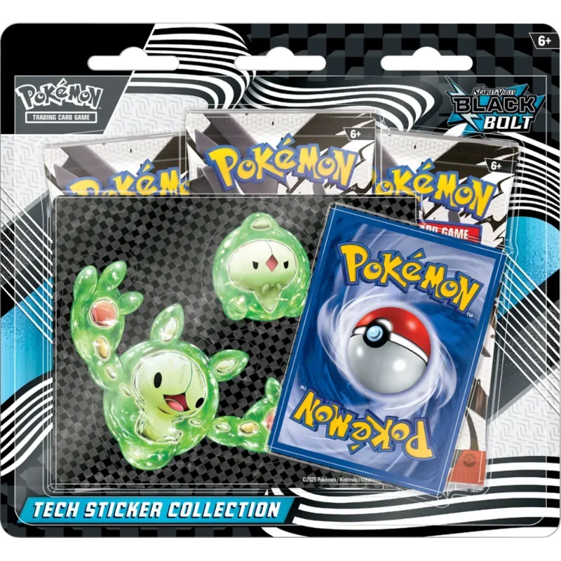 Pokemon TCG: Black Bolt - Tech Sticker Collection