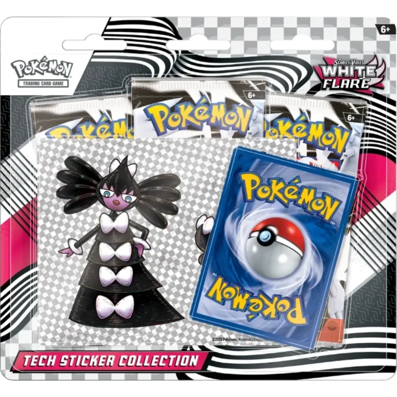 Pokemon TCG: White Flare - Tech Sticker Collection