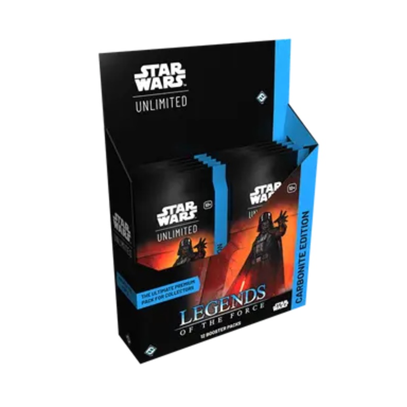 Star Wars Unlimited: Legends of the Force - Carbonite Booster Box (12 packs)
