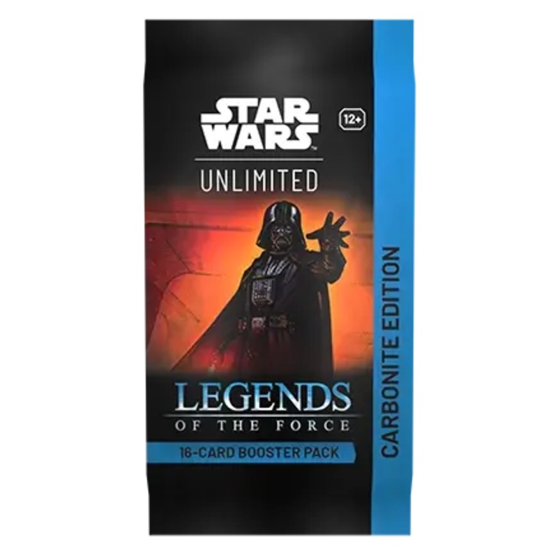 Star Wars Unlimited: Legends of the Force - Carbonite Booster Pack (16 cards)