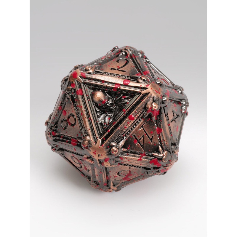 50mm Geometric Horrors: Bloody Golem's Eyes TTRPG  Single D20