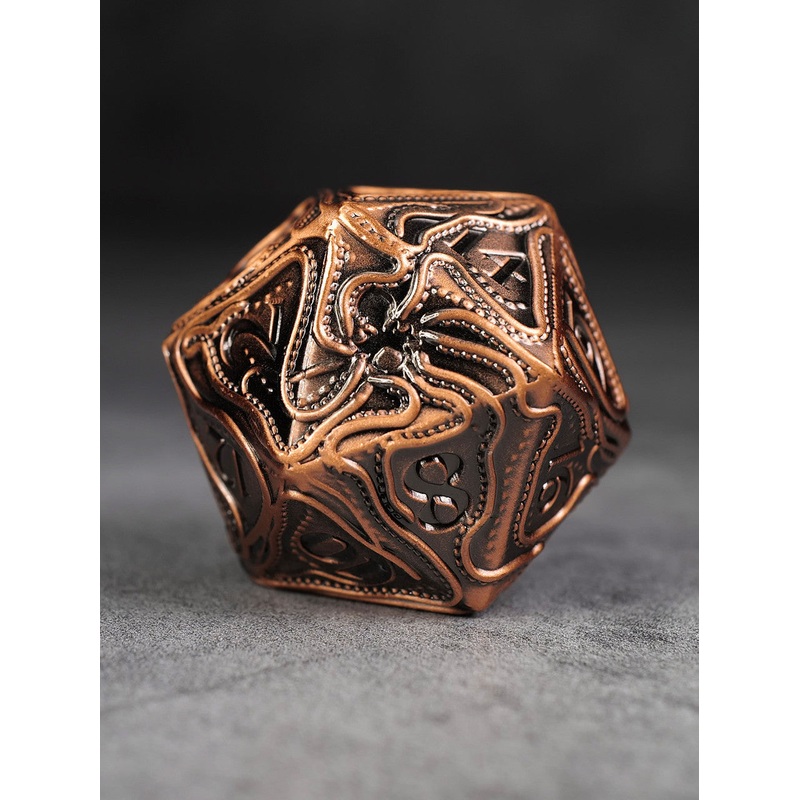 50mm Kraken's Reach: Copper Golem's Reach TTRPG  Single D20