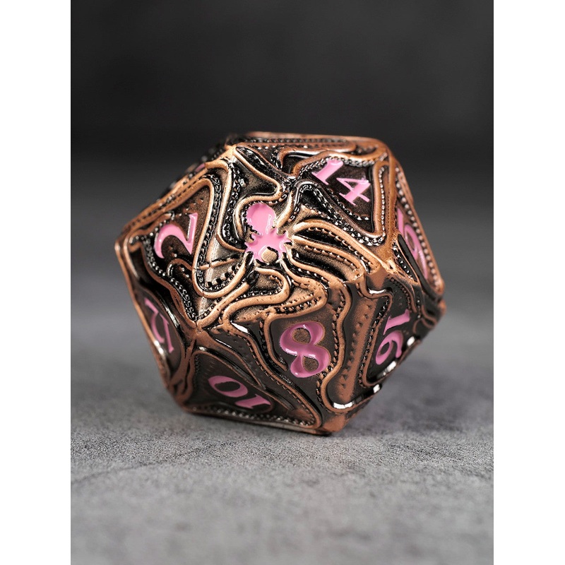 50mm Kraken's Reach: Rose Golem's Reach TTRPG  Single D20