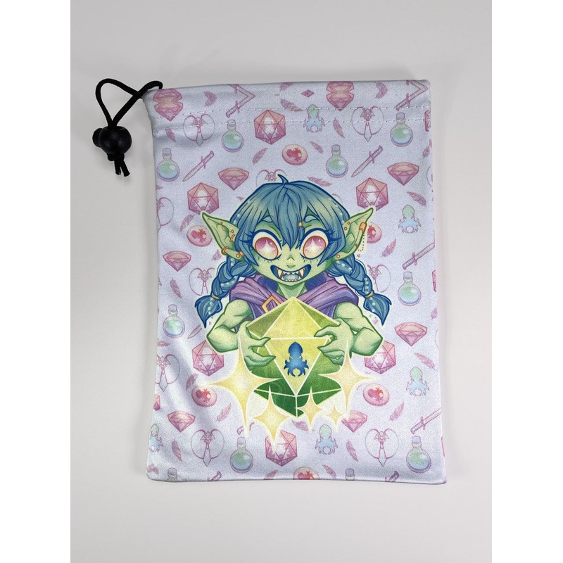 Large Dice Bag Goblin Girl