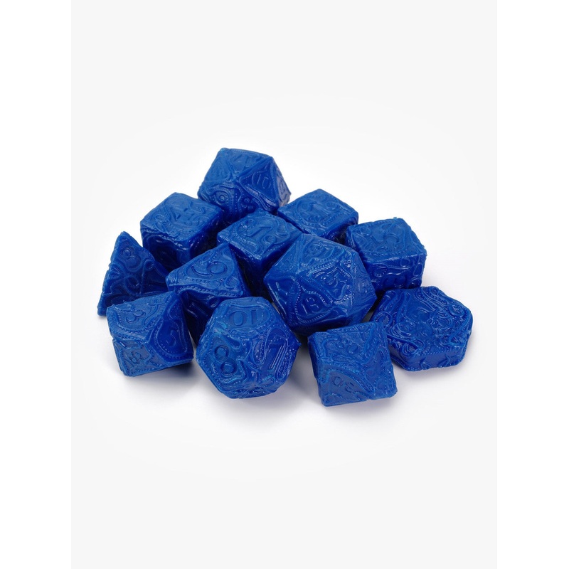 Matilda's Mistake - Practice Makes Perfect Blue B-Grade Dice Set