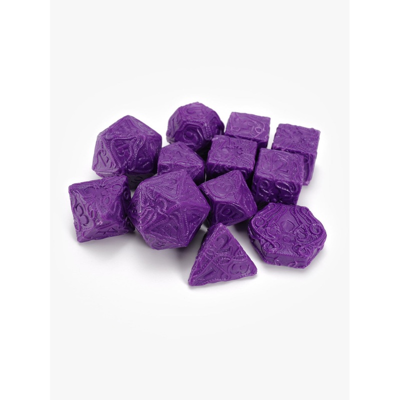 Matilda's Mistake - Practice Makes Perfect Purple B-Grade Dice Set