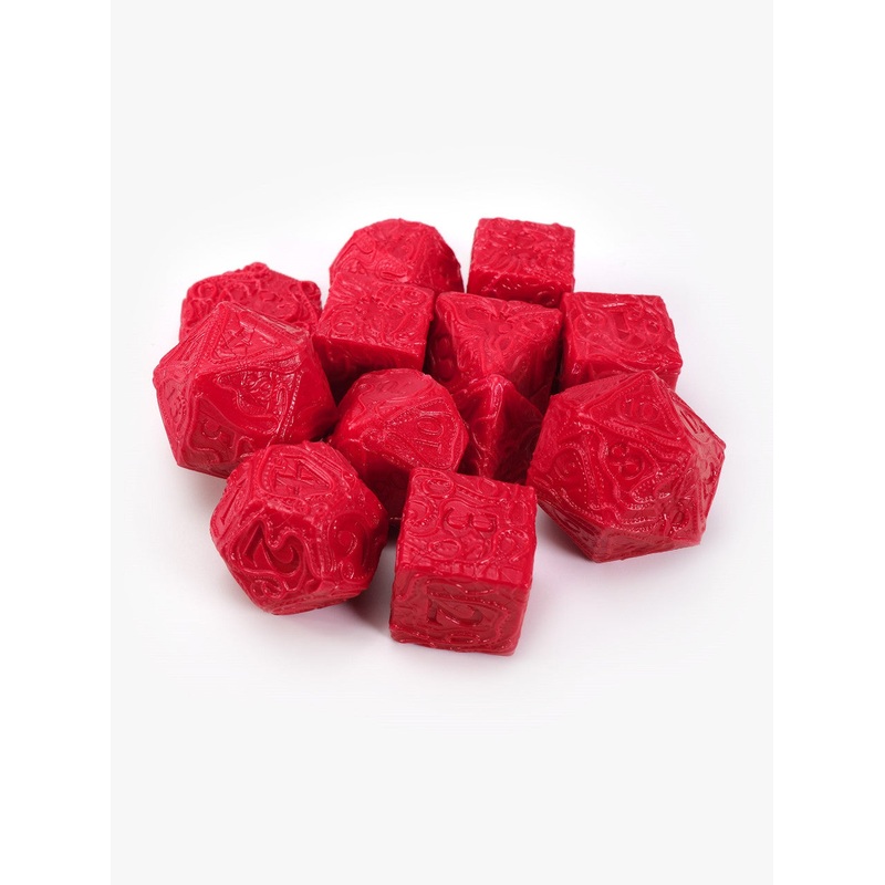 Matilda's Mistake - Practice Makes Perfect Red  B-Grade Dice Set