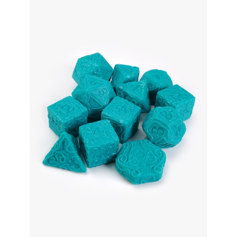 Matilda's Mistake - Practice Makes Perfect Teal B-Grade Dice Set