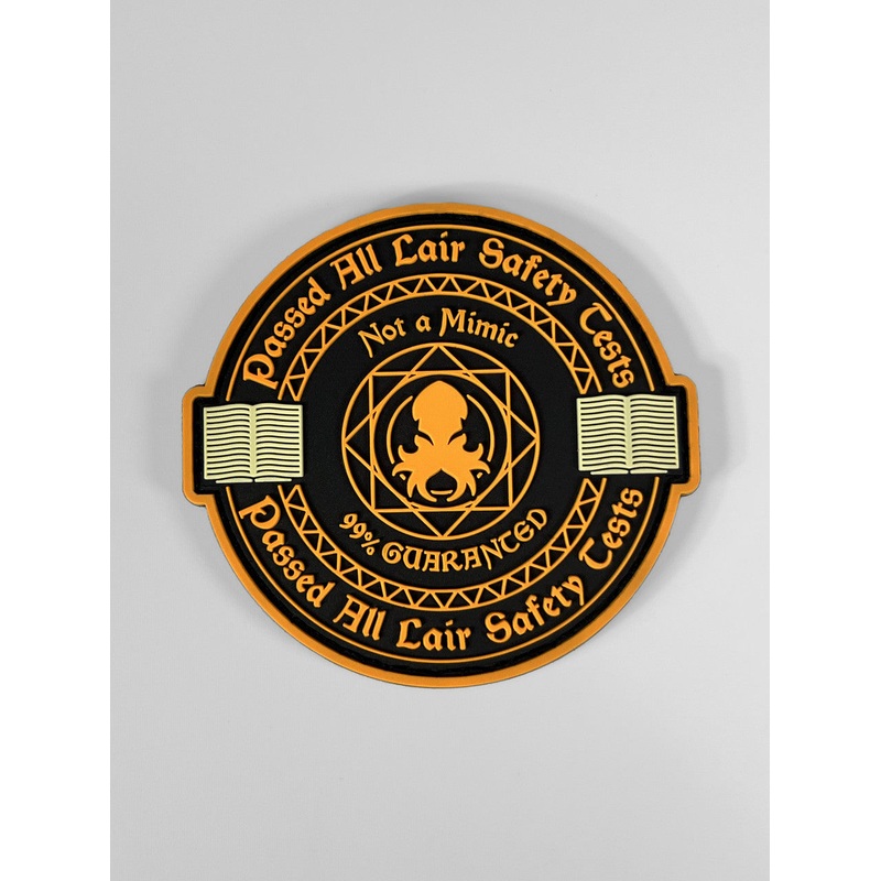 Mimic PVC Patch w/Velcro Backing