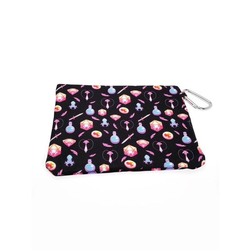 Potions and Play Things Black Dice and Travel Bag