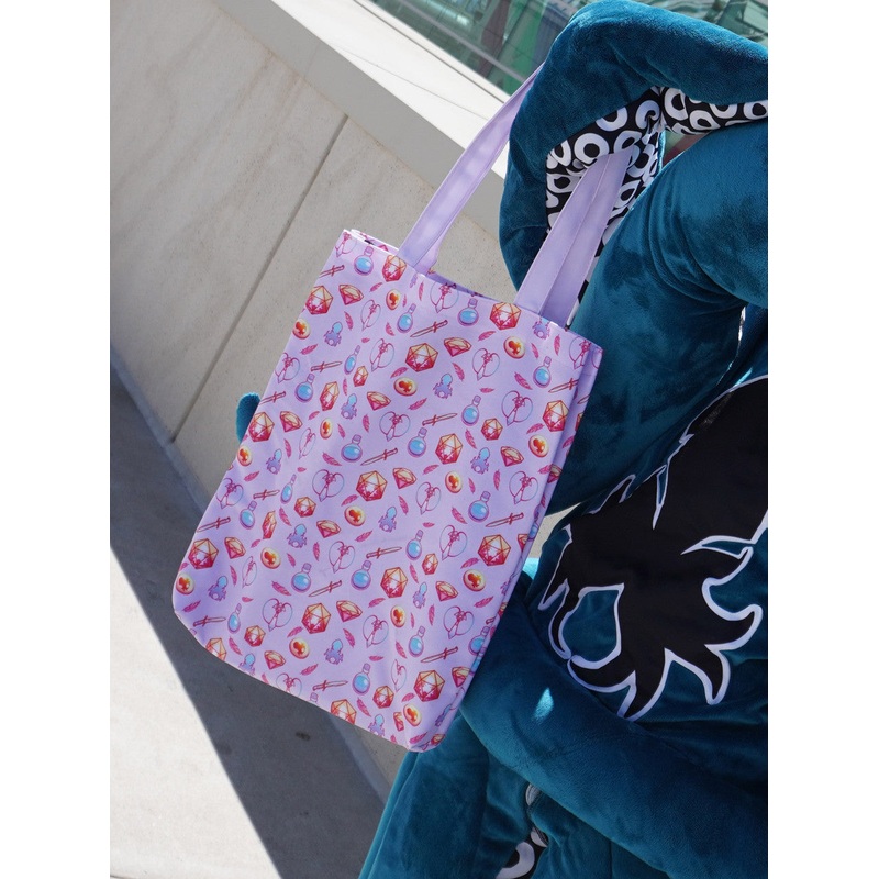 Potions and Play Things Pink Tote Bag