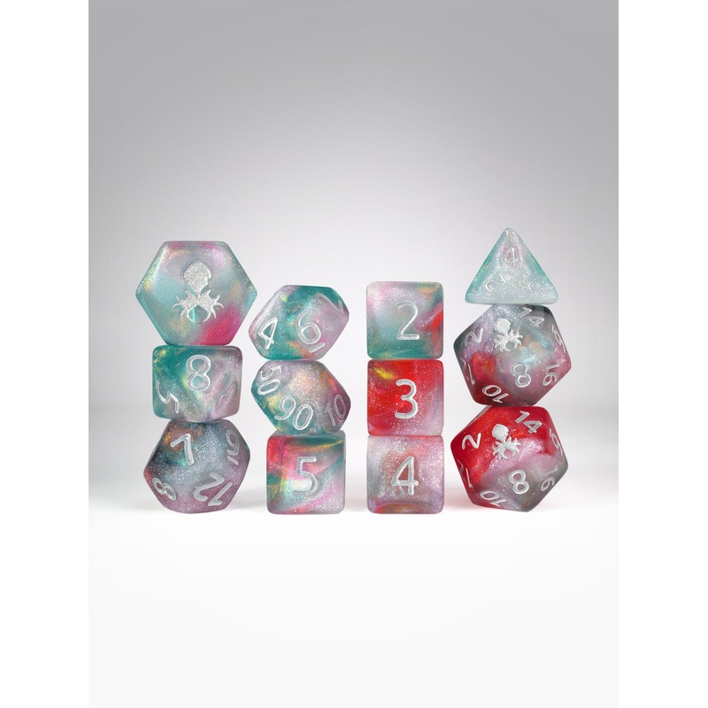 PRAWJECT:24 12pc TTRPG Dice Set