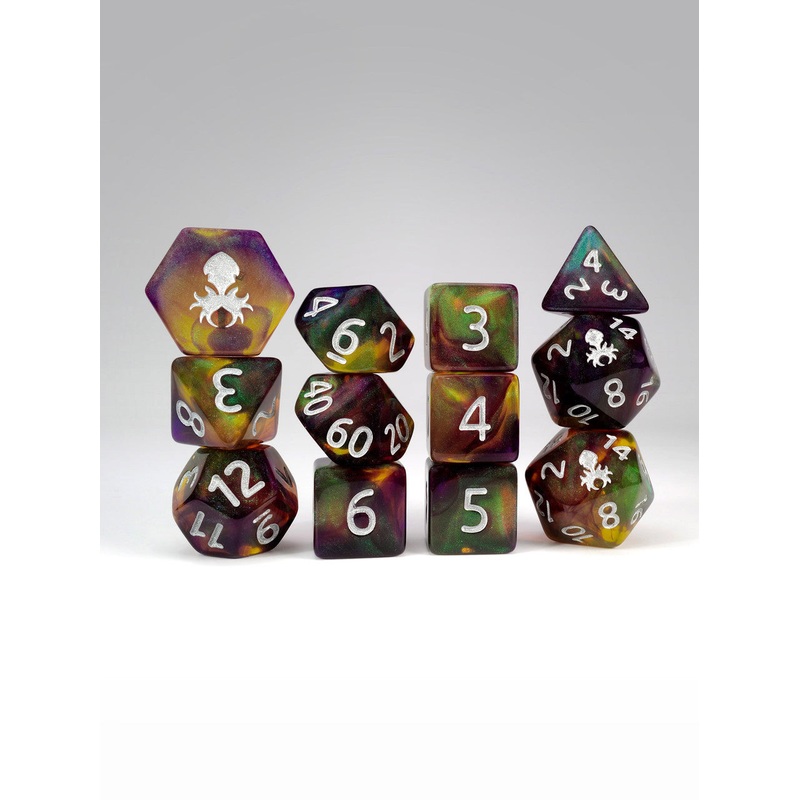 PRAWJECT:26 12pc TTRPG Dice Set