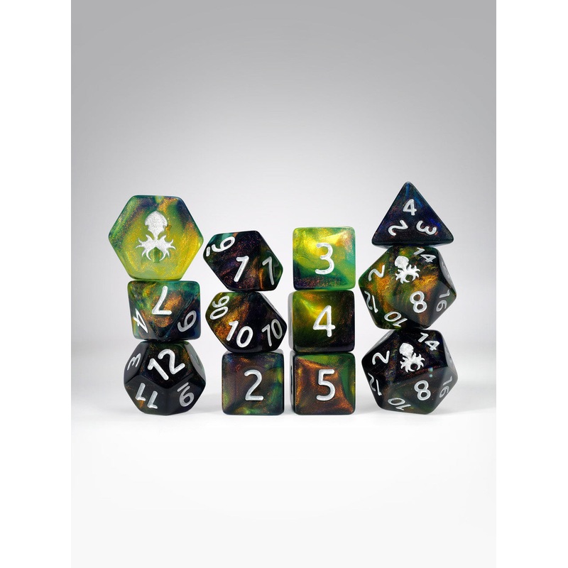 PRAWJECT:28 12pc TTRPG Dice Set