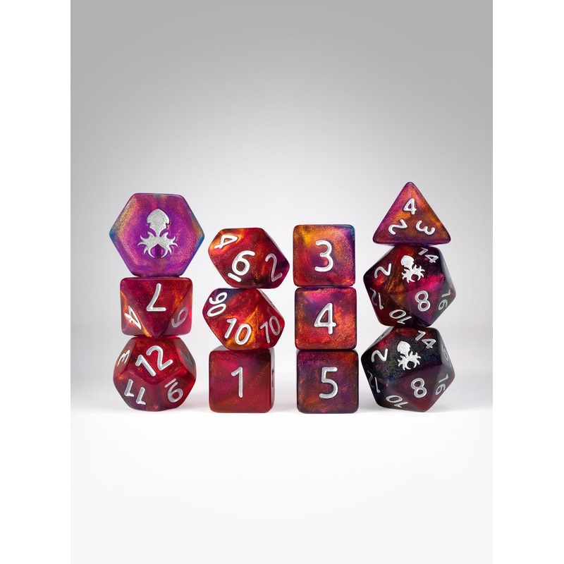 PRAWJECT:34 12pc TTRPG Dice Set