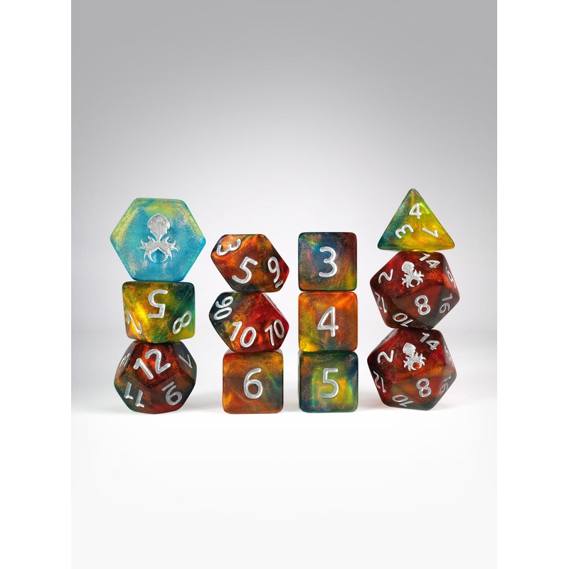 PRAWJECT:39 12pc TTRPG Dice Set