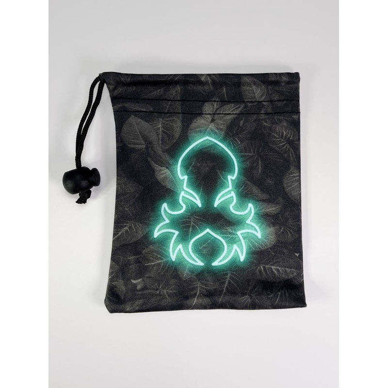 Small Dice Bag Teal Jungle