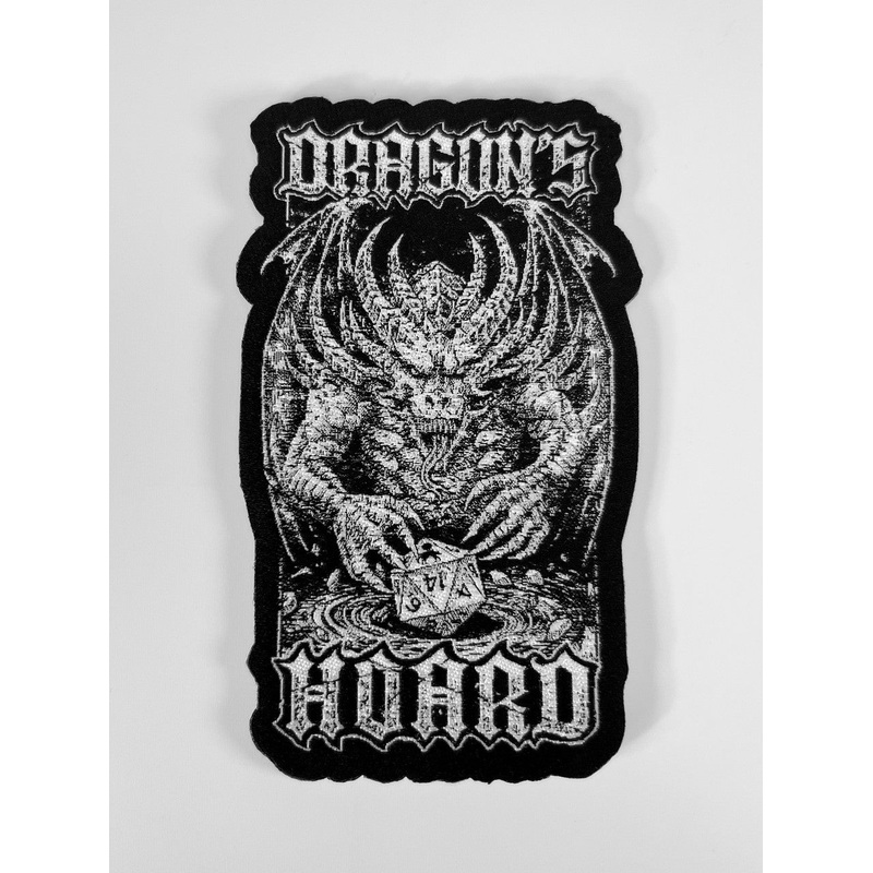 Dragon's Hoard Fabric Patch w/Velcro Backing