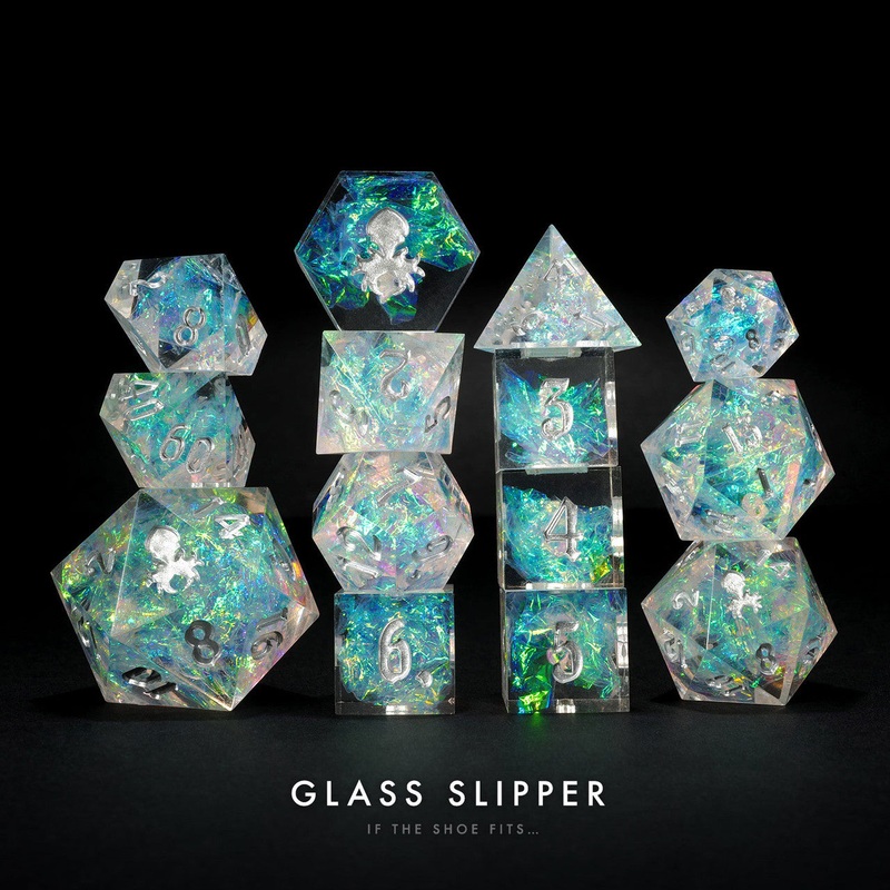 Glass Slipper: Kraken Lux 14pc Sharp Edge Dice
