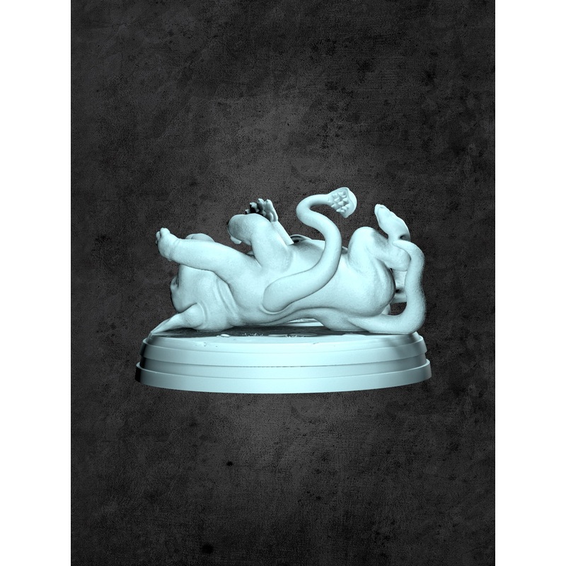 Kiiiity (Tentacle Kitten) Miniature for Tabletop RPGs