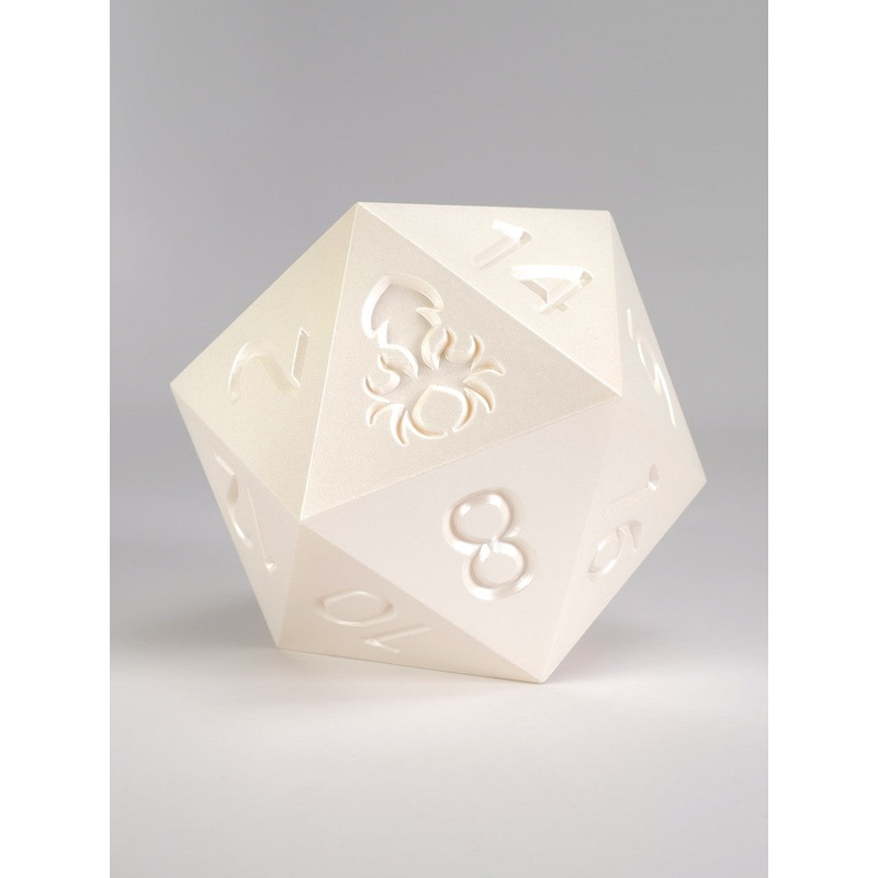 Ombre Mythic Egg  55mm D20 Dice