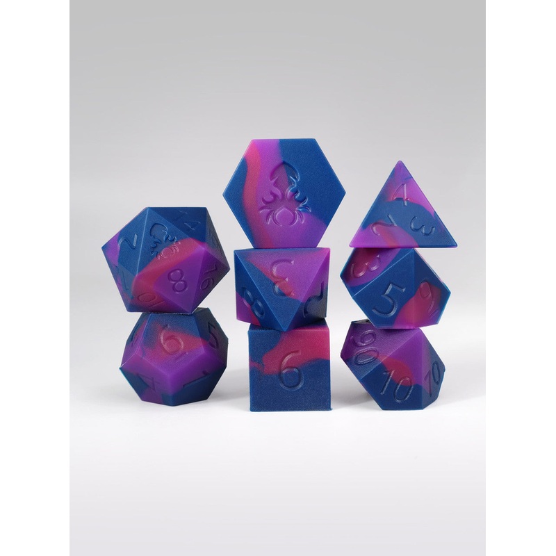 Succubus Silicone 8pc Dice Set