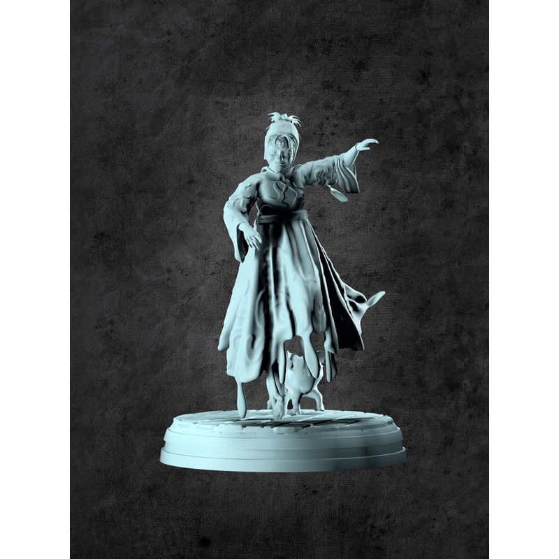 Rose (Skipping  Child) Miniature for Tabletop RPGs